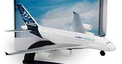 Airbus A380 Spielzeugflugzeug