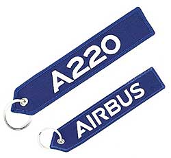 A220 Airbus blau
