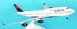 Delta Air Lines - Boeing 747-400 - 1:200 - PremiumModell