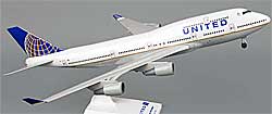 United Airlines - Boeing 747-400 - 1:200 - PremiumModell