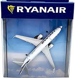 Ryanair B737 Spielzeugmodell